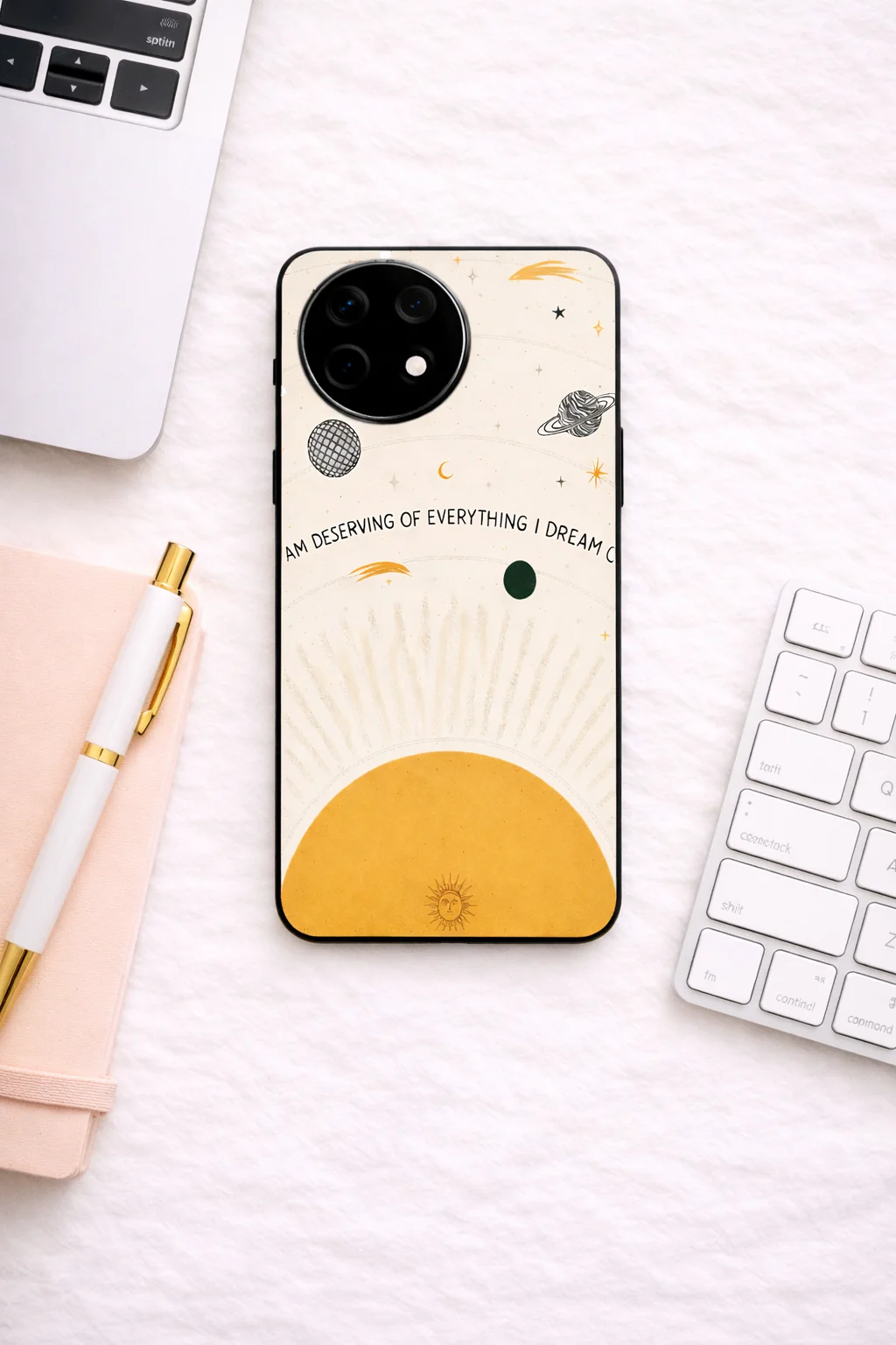 Dream Universe Premium Glass Back Cover For One Plus 13, 12, 11, 10, Nord Series