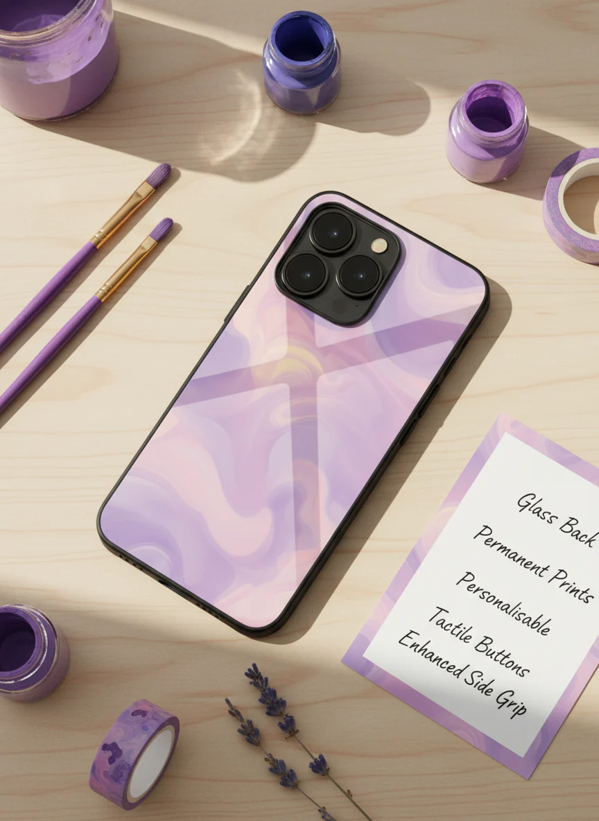 Dreamflow Premium Glass Back Cover For iPhone 11-17 Models - Image 14