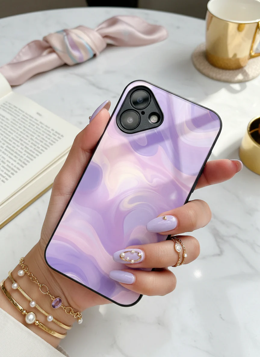 Dreamflow Premium Glass Back Cover For iPhone 11-17 Models - Image 16