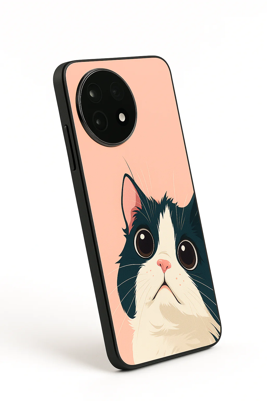 Dreamy Cat Premium Glass Back Cover For One Plus 13, 12, 11, 10, Nord Series - Image 6