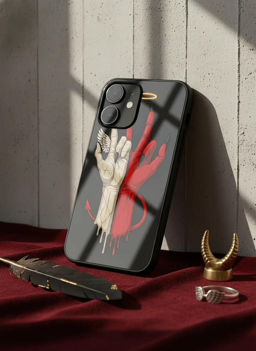 Duality Premium Glass Back Cover For iPhone 11-17 Models - Image 2