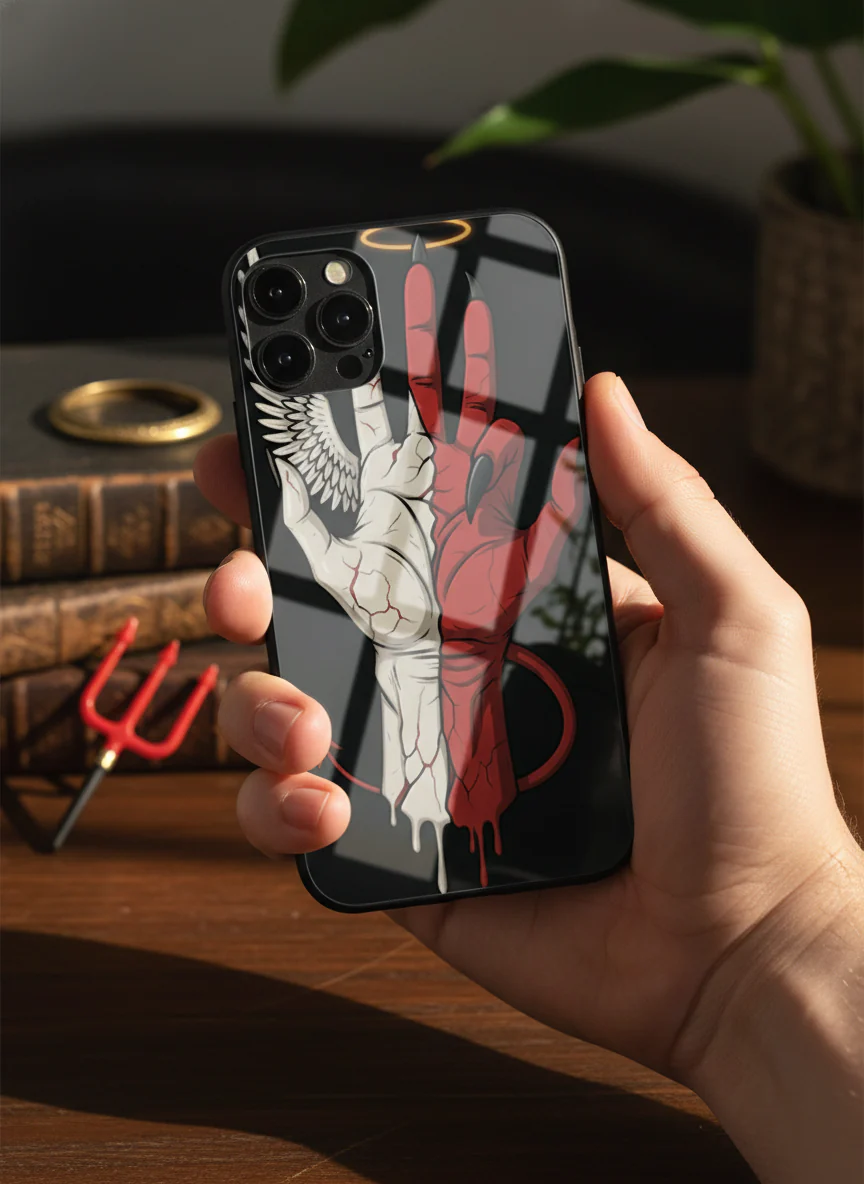 Duality Premium Glass Back Cover For iPhone 11-17 Models - Image 3