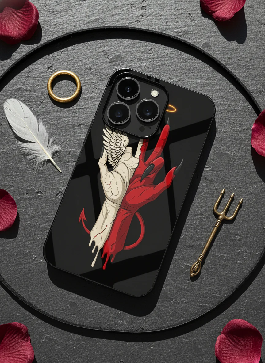 Duality Premium Glass Back Cover For iPhone 11-17 Models - Image 7