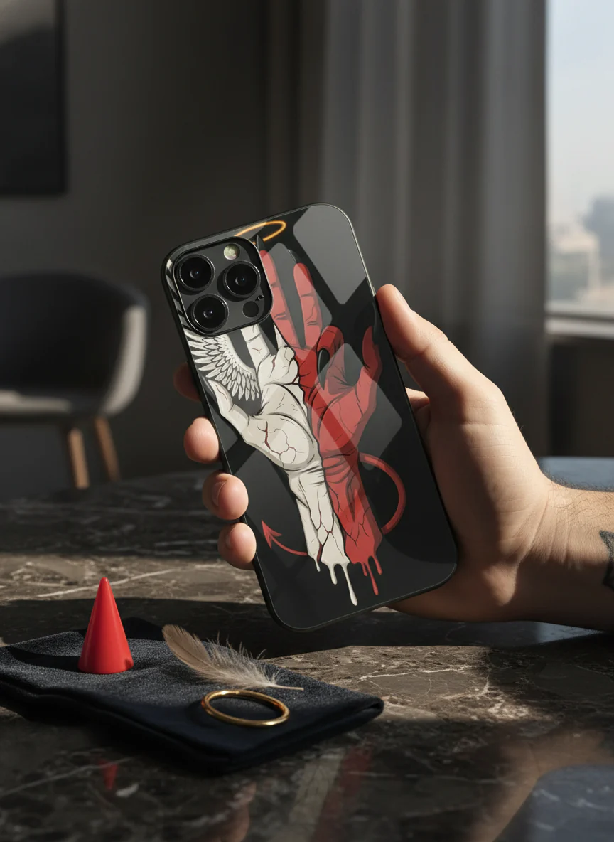 Duality Premium Glass Back Cover For iPhone 11-17 Models - Image 8