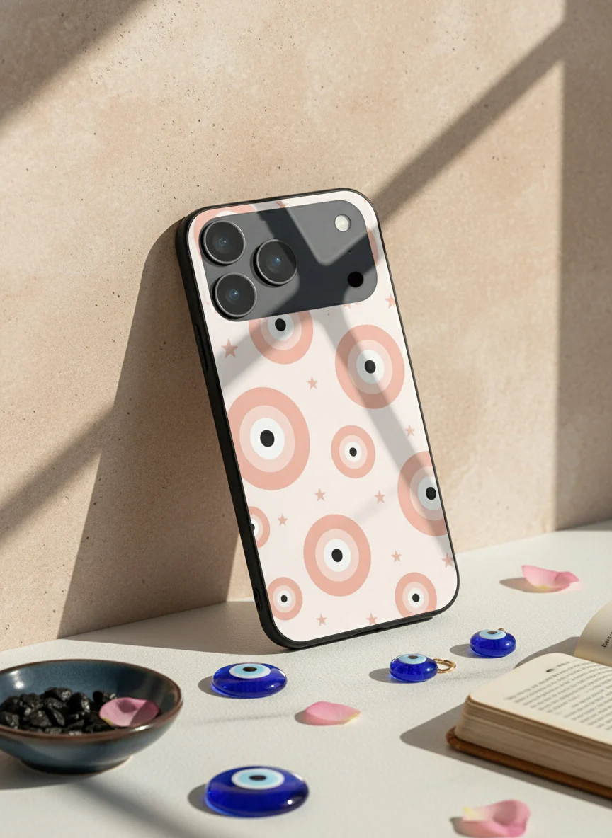 Eye Of Protection Dreamy Orbit Premium Glass Back Cover For iPhone 11-17 Models - Image 3