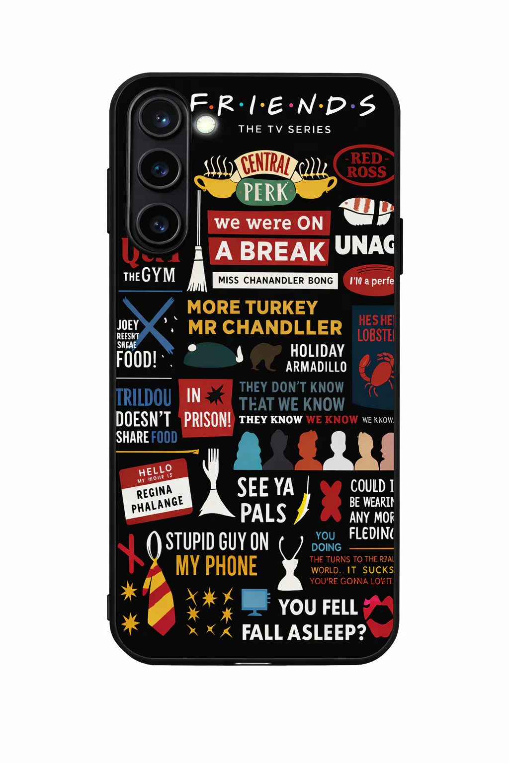F.R.I.E.N.D.S Premium Glass Back Cover For Galaxy S, A, M & F Series - Image 7