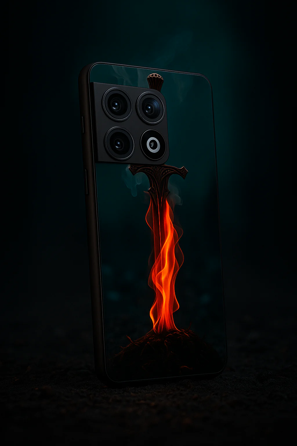 Flameborne Premium Glass Back Cover For One Plus 13, 12, 11, 10, Nord Series - Image 4