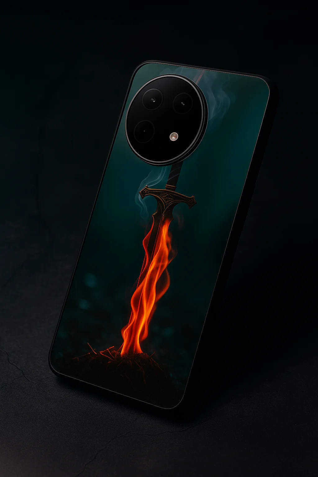 Flameborne Premium Glass Back Cover For One Plus 13, 12, 11, 10, Nord Series - Image 5