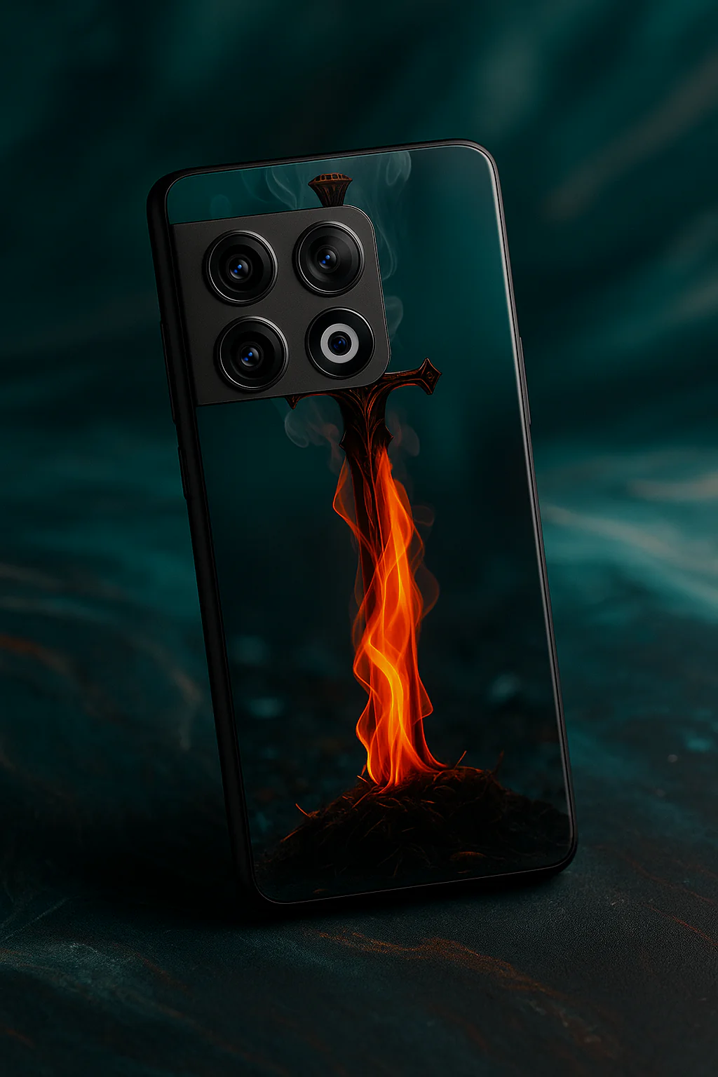 Flameborne Premium Glass Back Cover For One Plus 13, 12, 11, 10, Nord Series - Image 7