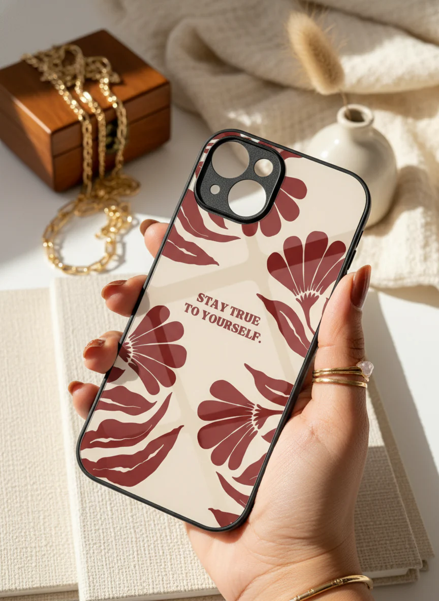 Floral Truth Premium Glass Back Cover For iPhone 11-17 Models - Image 10