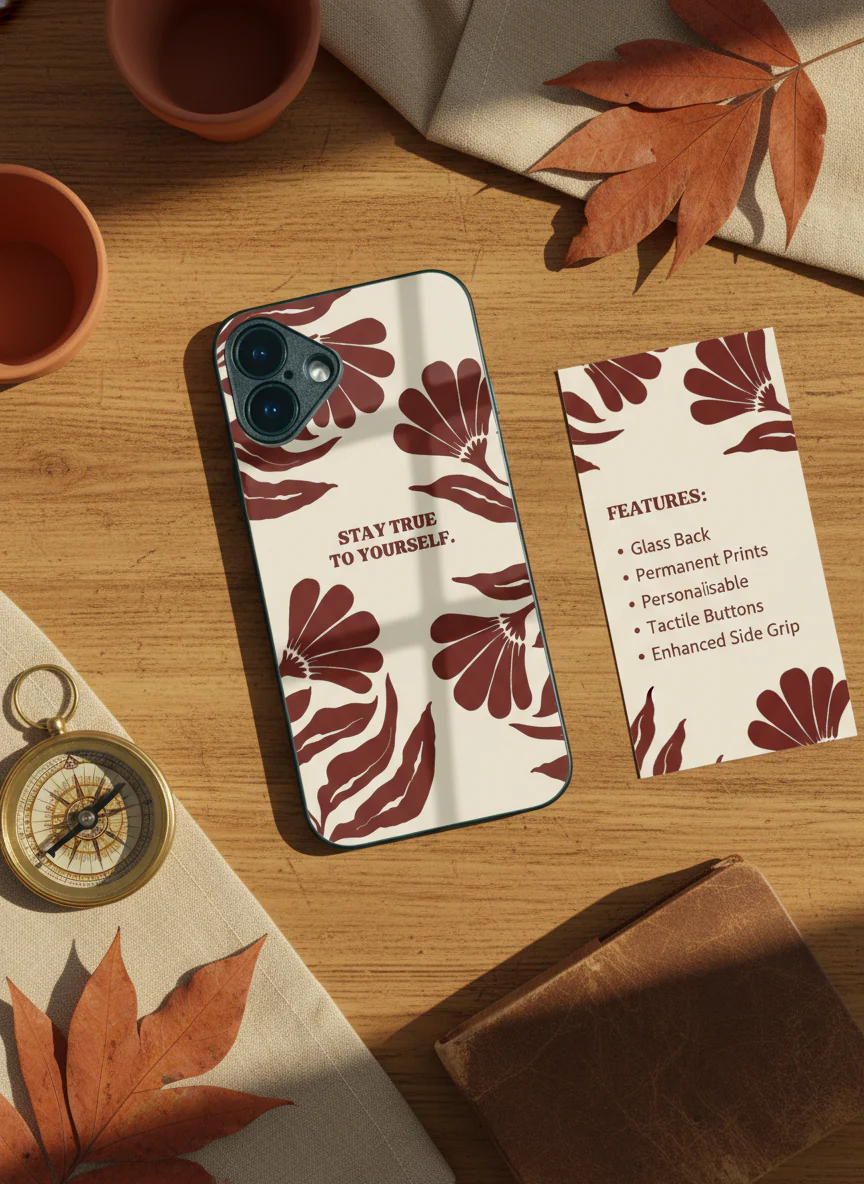 Floral Truth Premium Glass Back Cover For iPhone 11-17 Models - Image 5