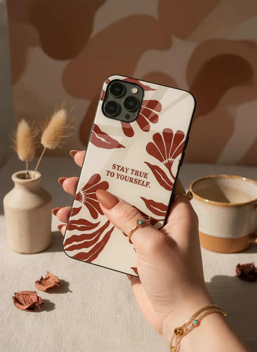 Floral Truth Premium Glass Back Cover For iPhone 11-17 Models - Image 7