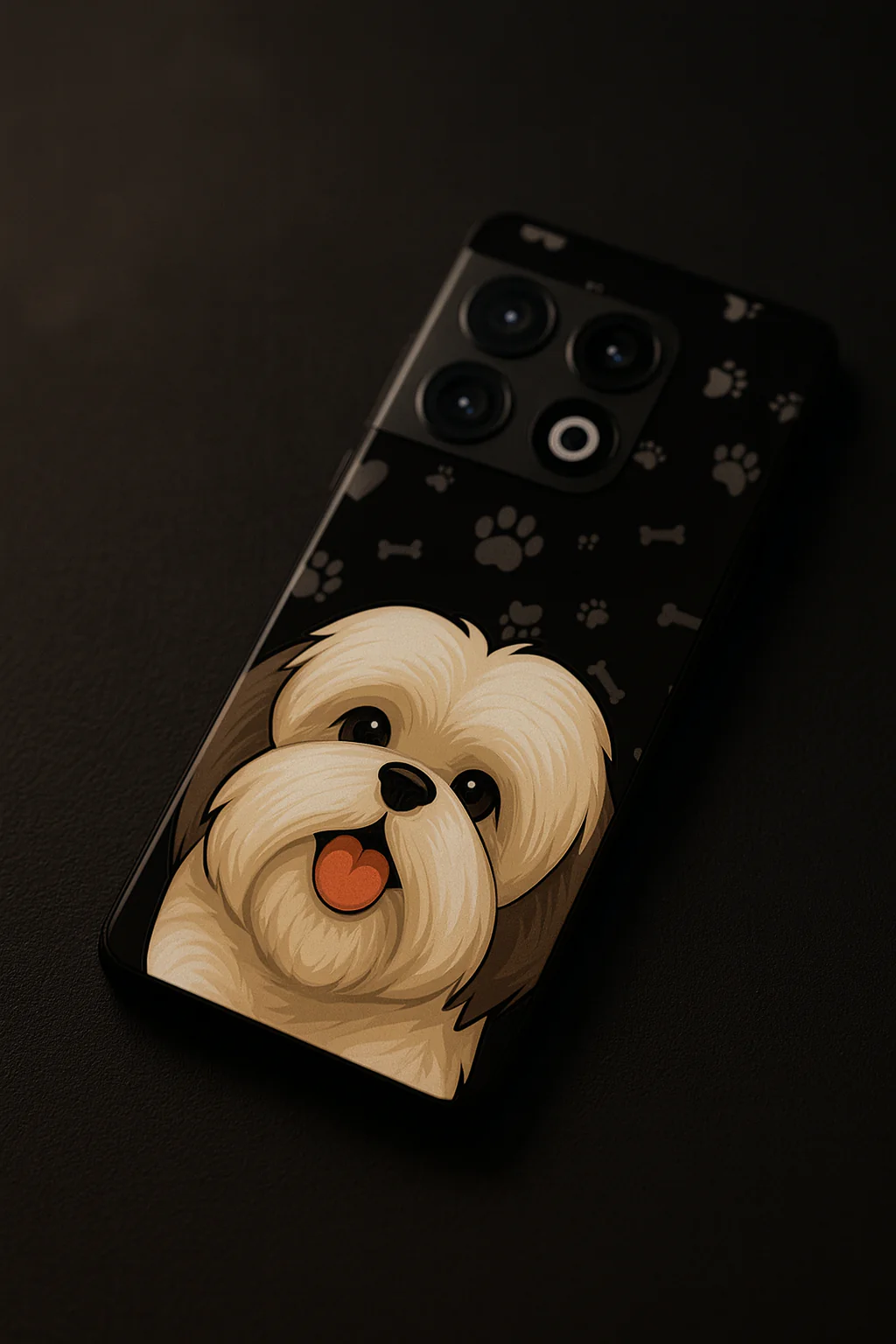 Fluffy Love Glass Back Cover For One Plus 13, 12, 11, 10, Nord Series - Image 5