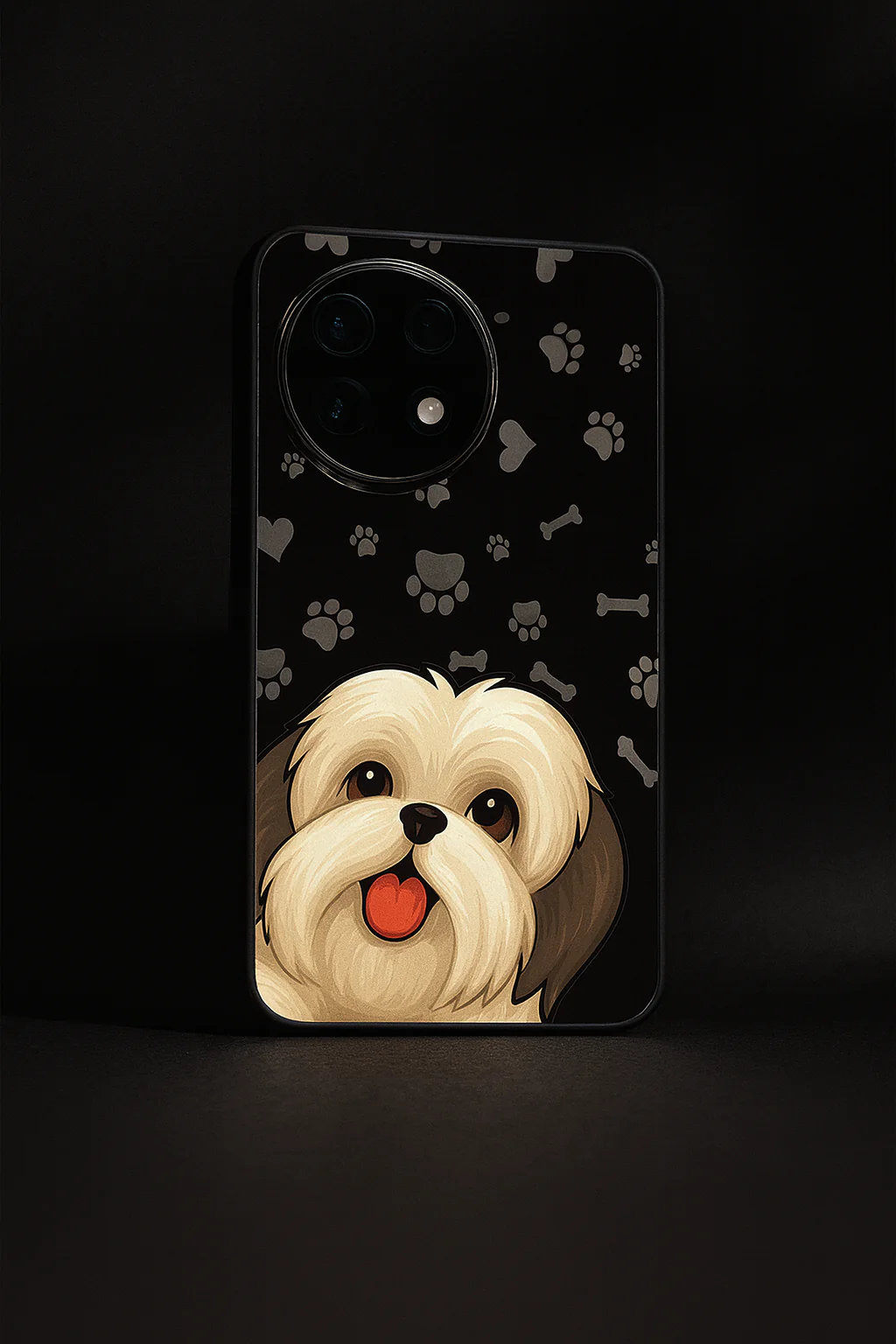 Fluffy Love Glass Back Cover For One Plus 13, 12, 11, 10, Nord Series - Image 6