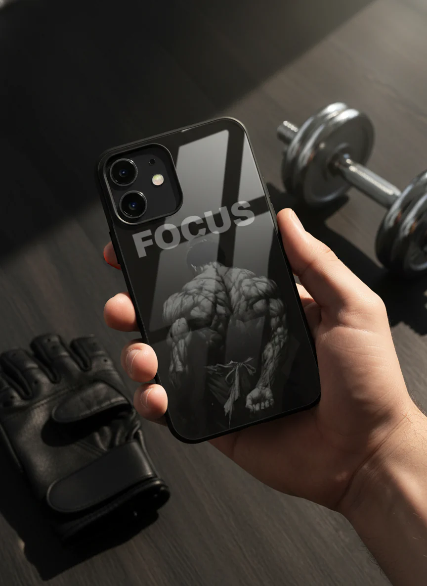Focus Premium Glass Back Cover For iPhone 11-17 Models - Image 2