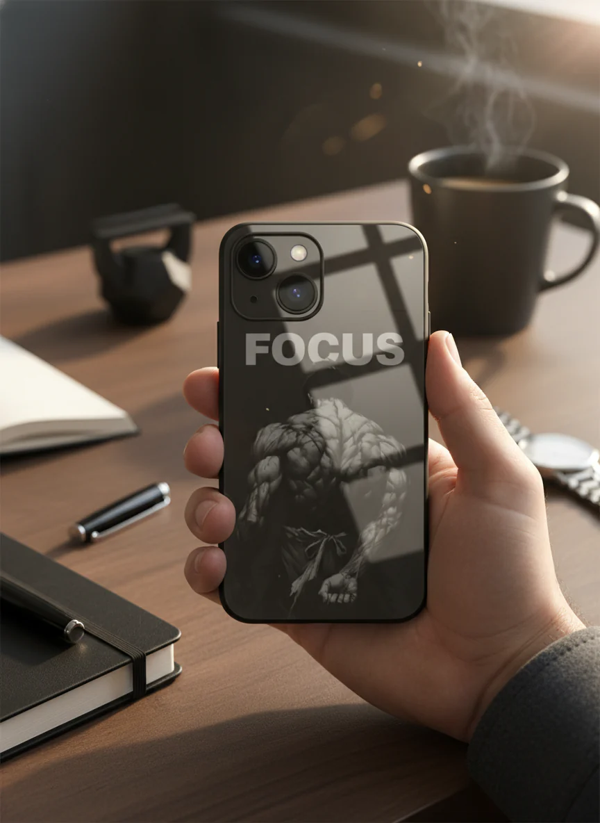 Focus Premium Glass Back Cover For iPhone 11-17 Models - Image 4