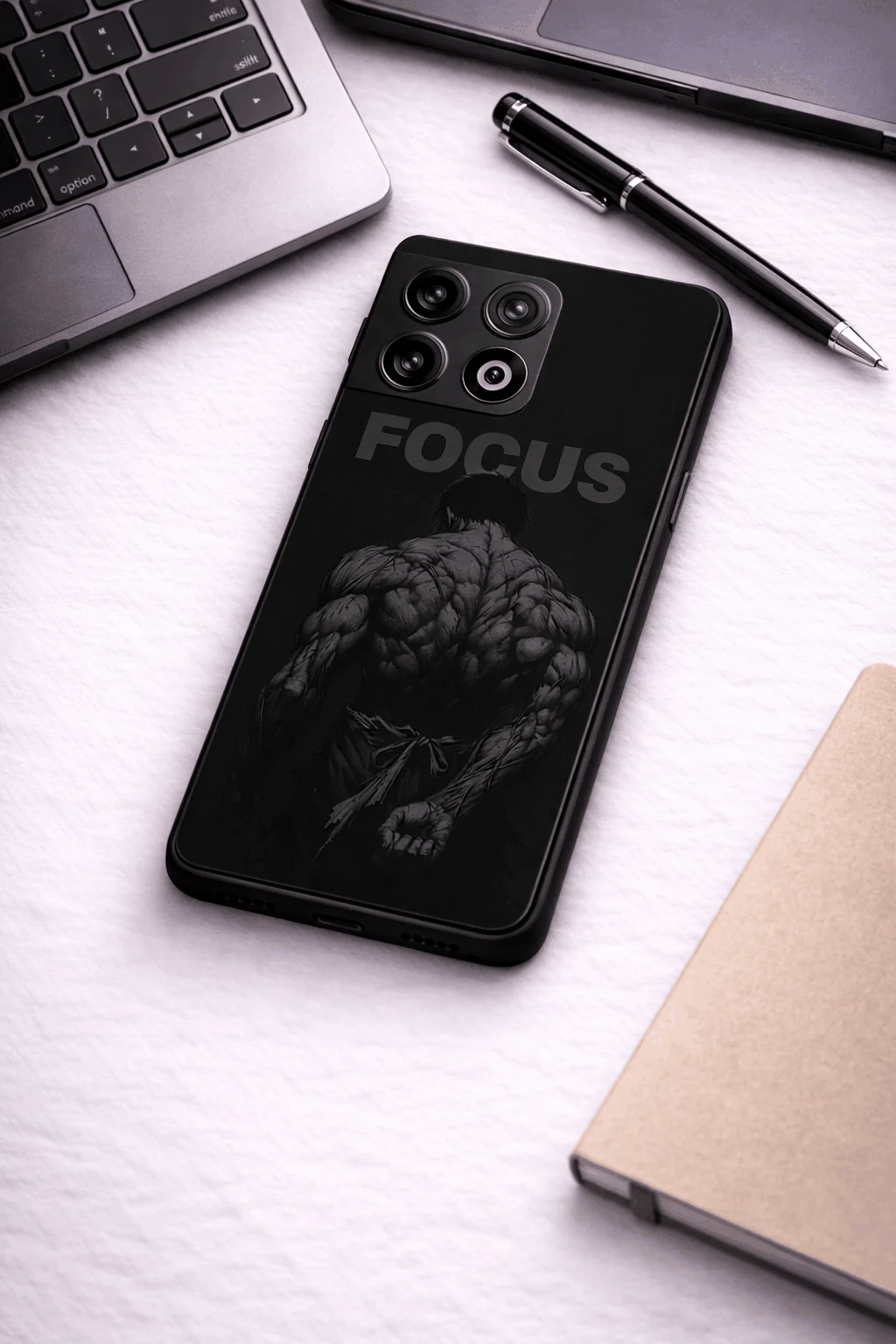 Focus Premium Glass Back Cover For One Plus 13, 12, 11, 10, Nord Series - Image 2