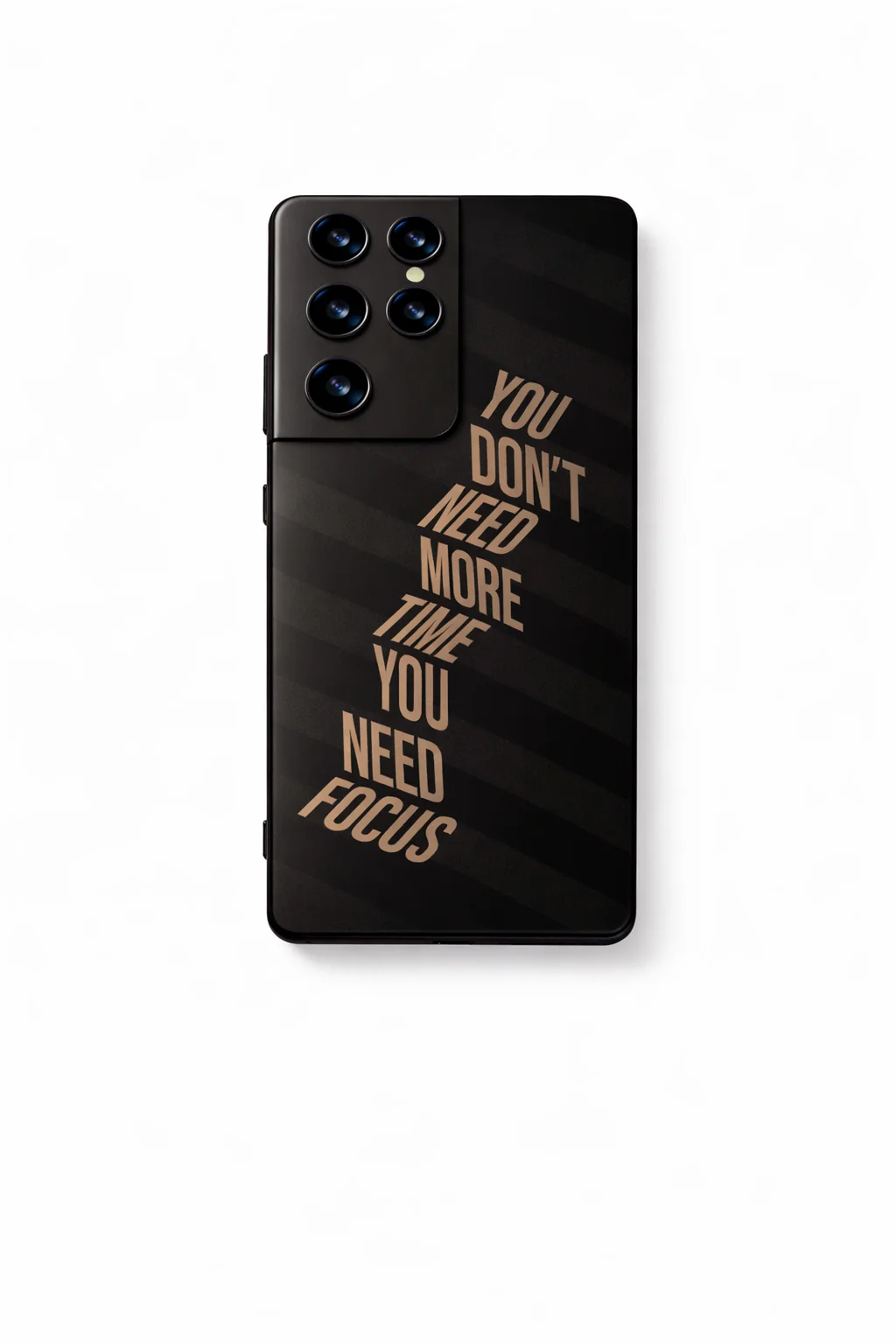 Focus VS Time Premium Glass Back Cover For Galaxy S, A, M & F Series - Image 3