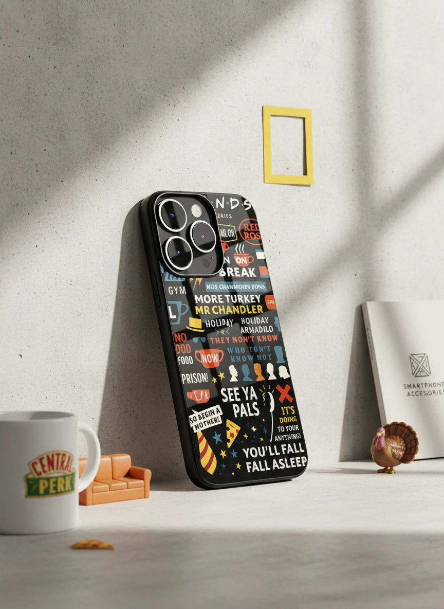 F.R.I.E.N.D.S Premium Glass Back Cover For iPhone 11-17 Models - Image 7