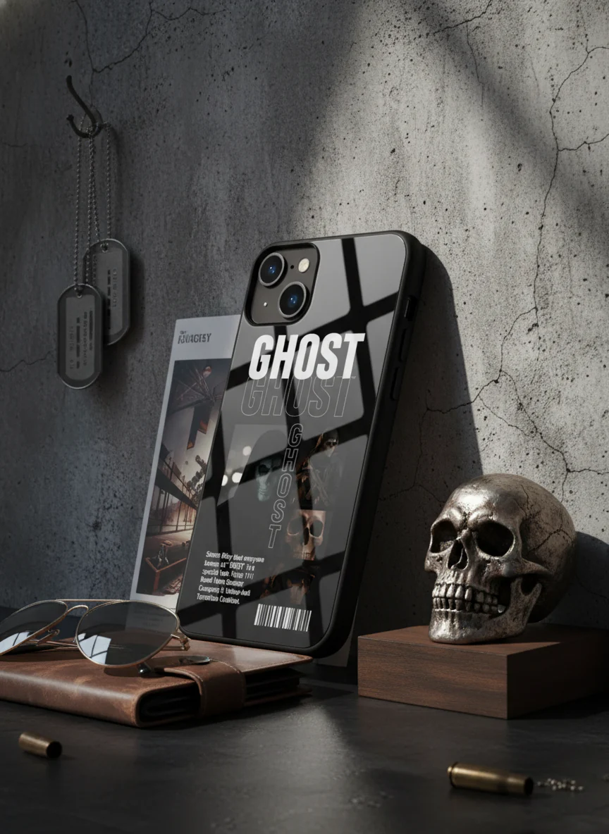 Ghost Protocol Premium Glass Back Cover For iPhone 11-17 Models - Image 3