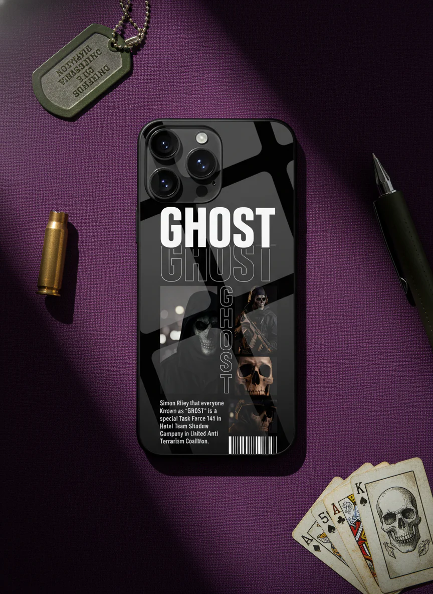 Ghost Protocol Premium Glass Back Cover For iPhone 11-17 Models - Image 8