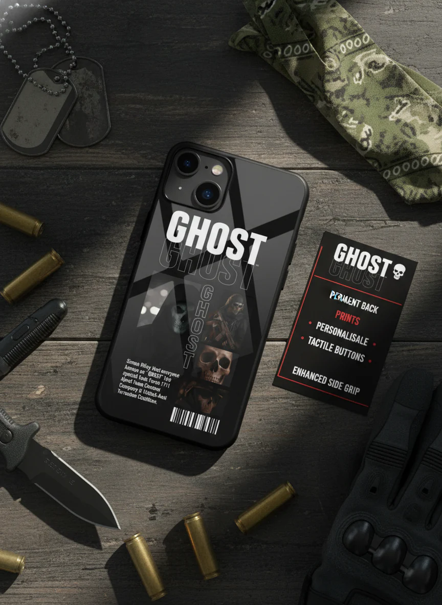 Ghost Protocol Premium Glass Back Cover For iPhone 11-17 Models - Image 9