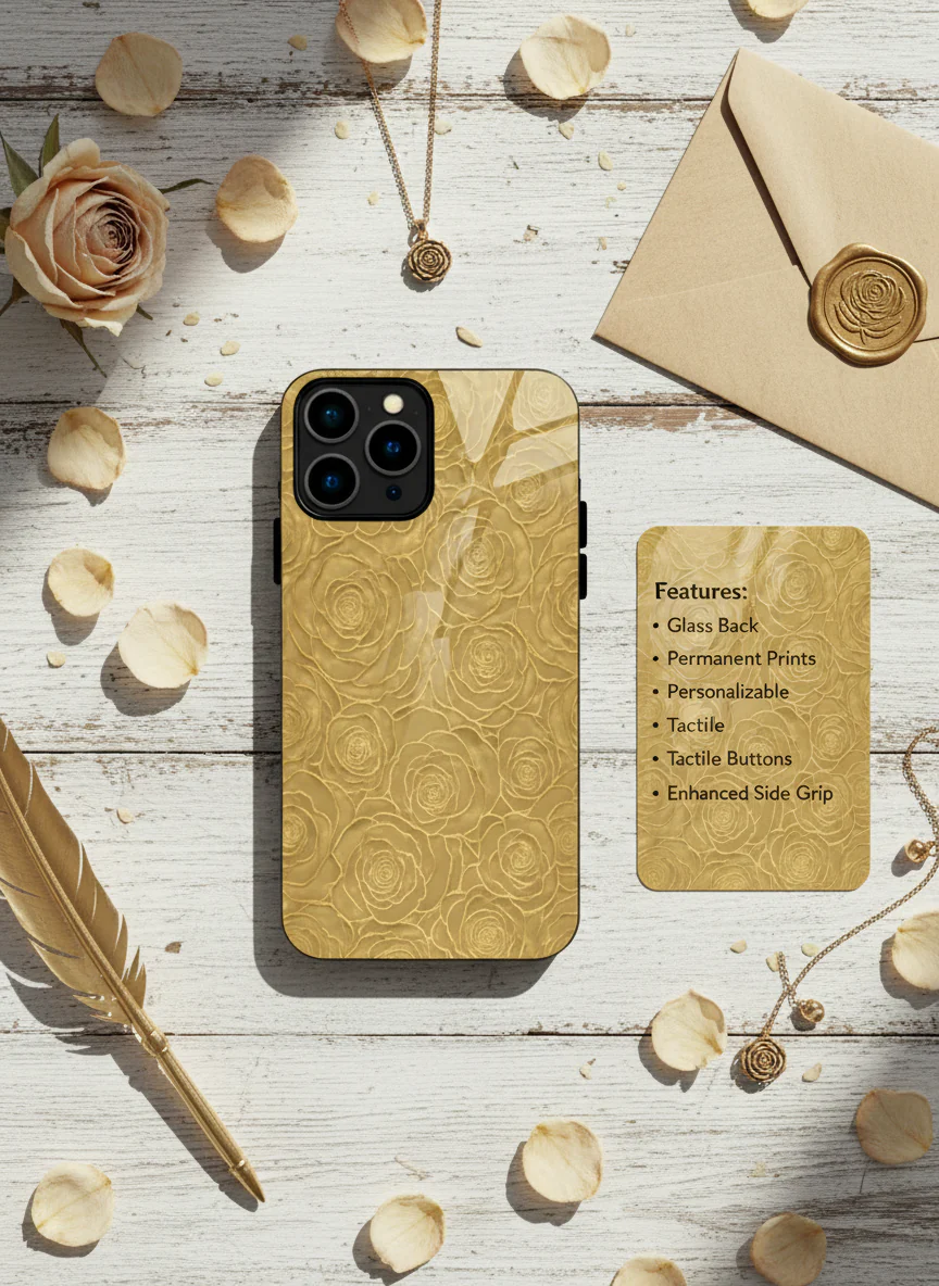 Gilded Rose Premium Glass Back Cover For iPhone 11-17 Models - Image 11
