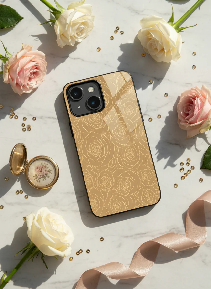 Gilded Rose Premium Glass Back Cover For iPhone 11-17 Models - Image 2