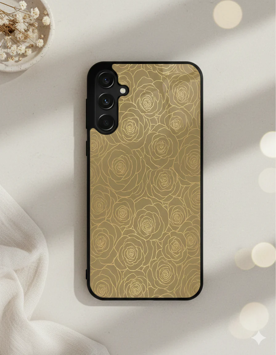 Gilded Rose Premium Glass Back Cover For Galaxy S, A, M & F Series - Image 7