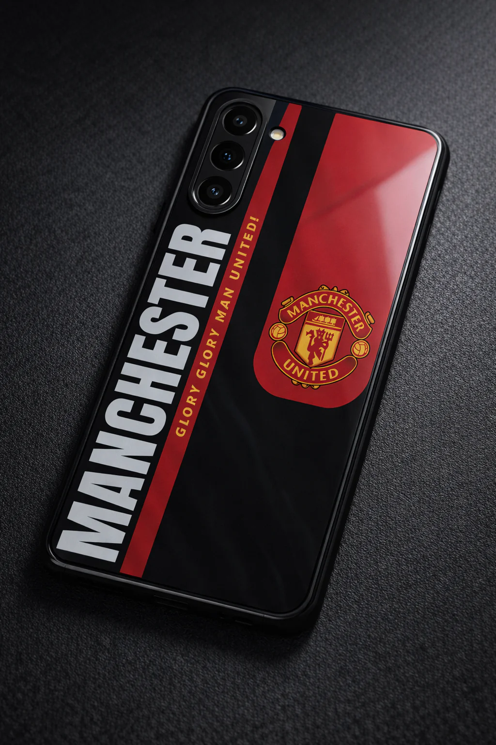 Glory Glory United Premium Glass Back Cover For Galaxy S, A, M & F Series - Image 8