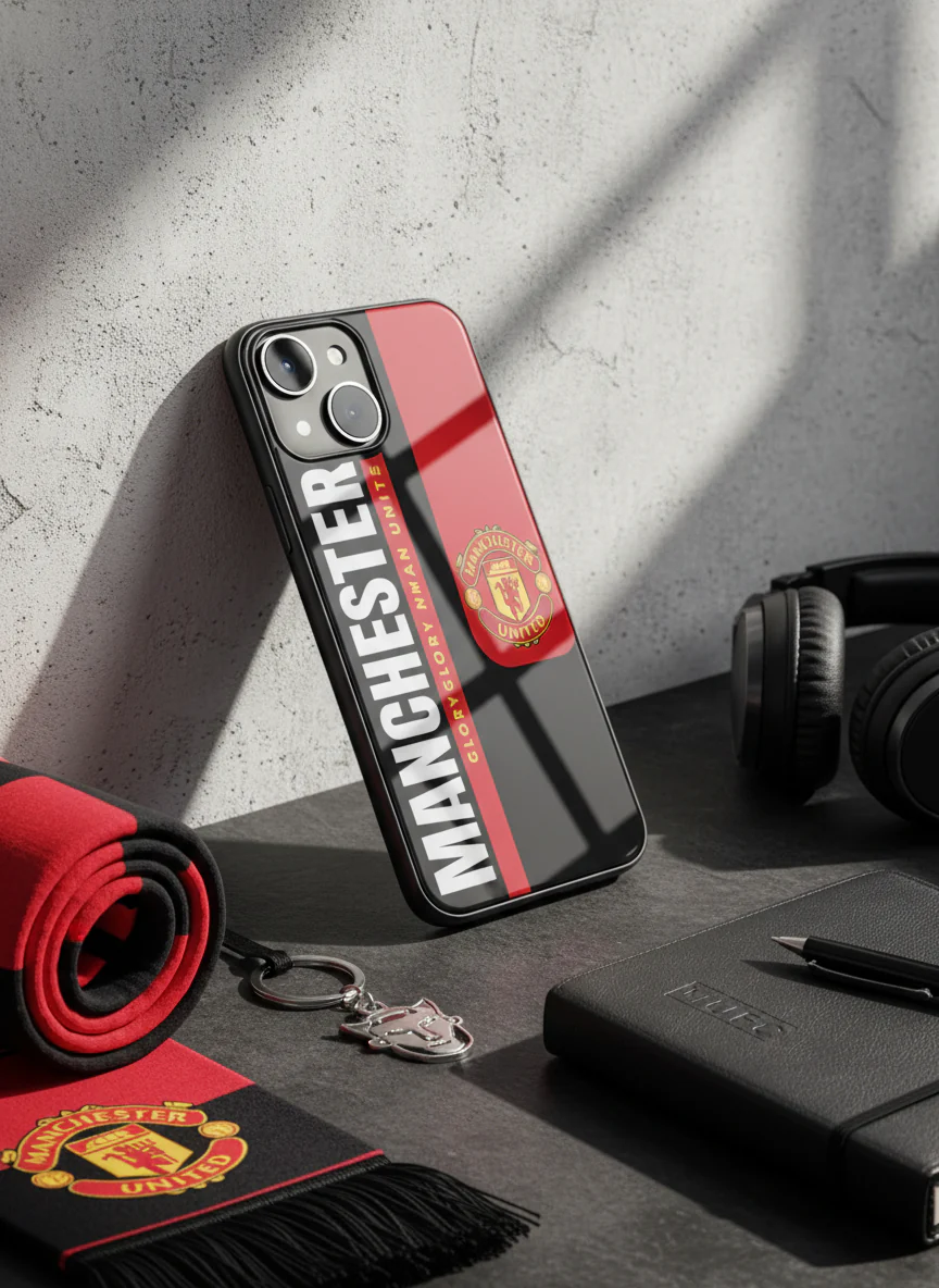 Glory Glory United Premium Glass Back Cover For iPhone 11-17 Models - Image 3