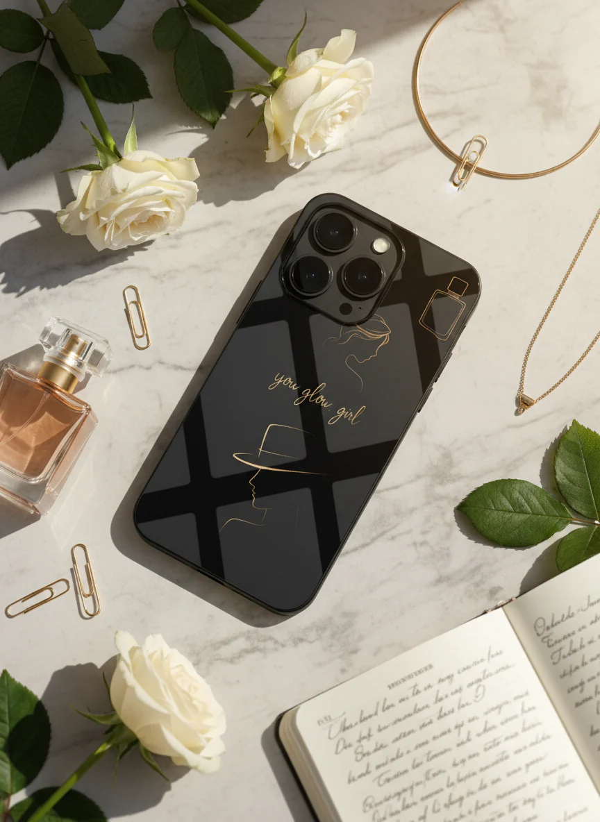 Glow & Grace Premium Glass Back Cover For iPhone 11-17 Models - Image 5