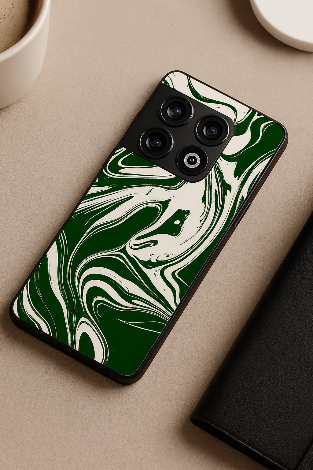 Grassy Marble Glass Back Cover For One Plus 13, 12, 11, 10, Nord Series - Image 4