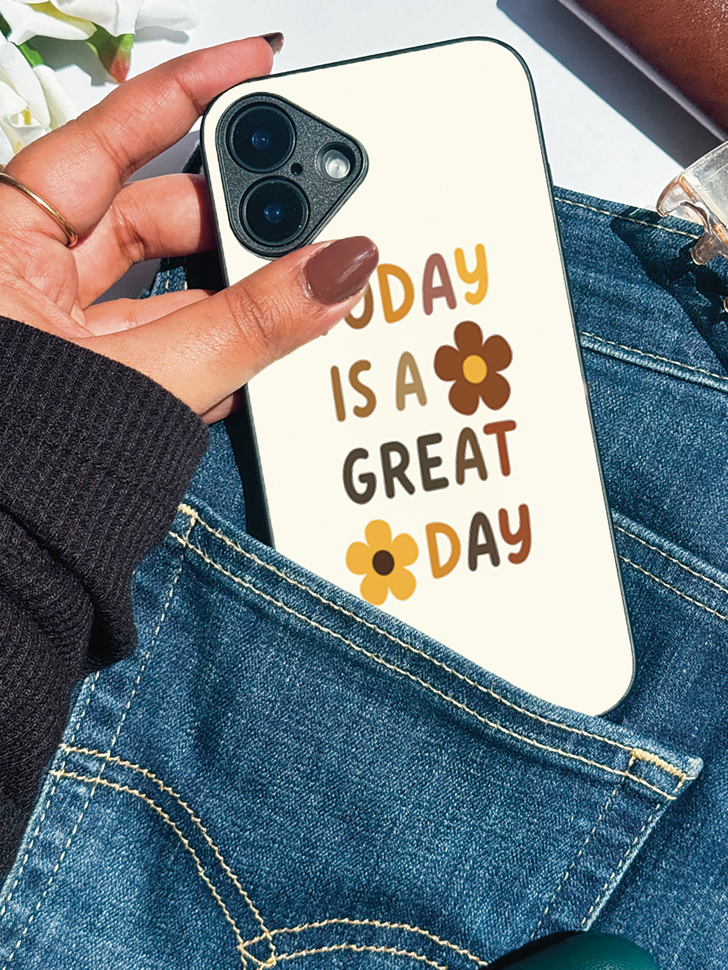 Great Day Premium Glass Back Cover For iPhone 11-17 Models - Image 6