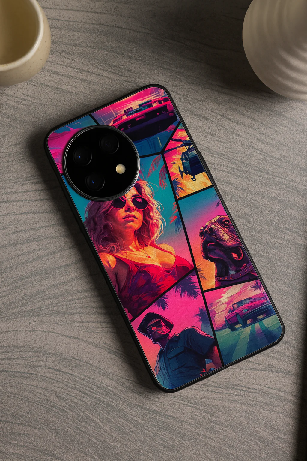 GTA Loading Premium Glass Back Cover For One Plus 13, 12, 11, 10, Nord Series - Image 2