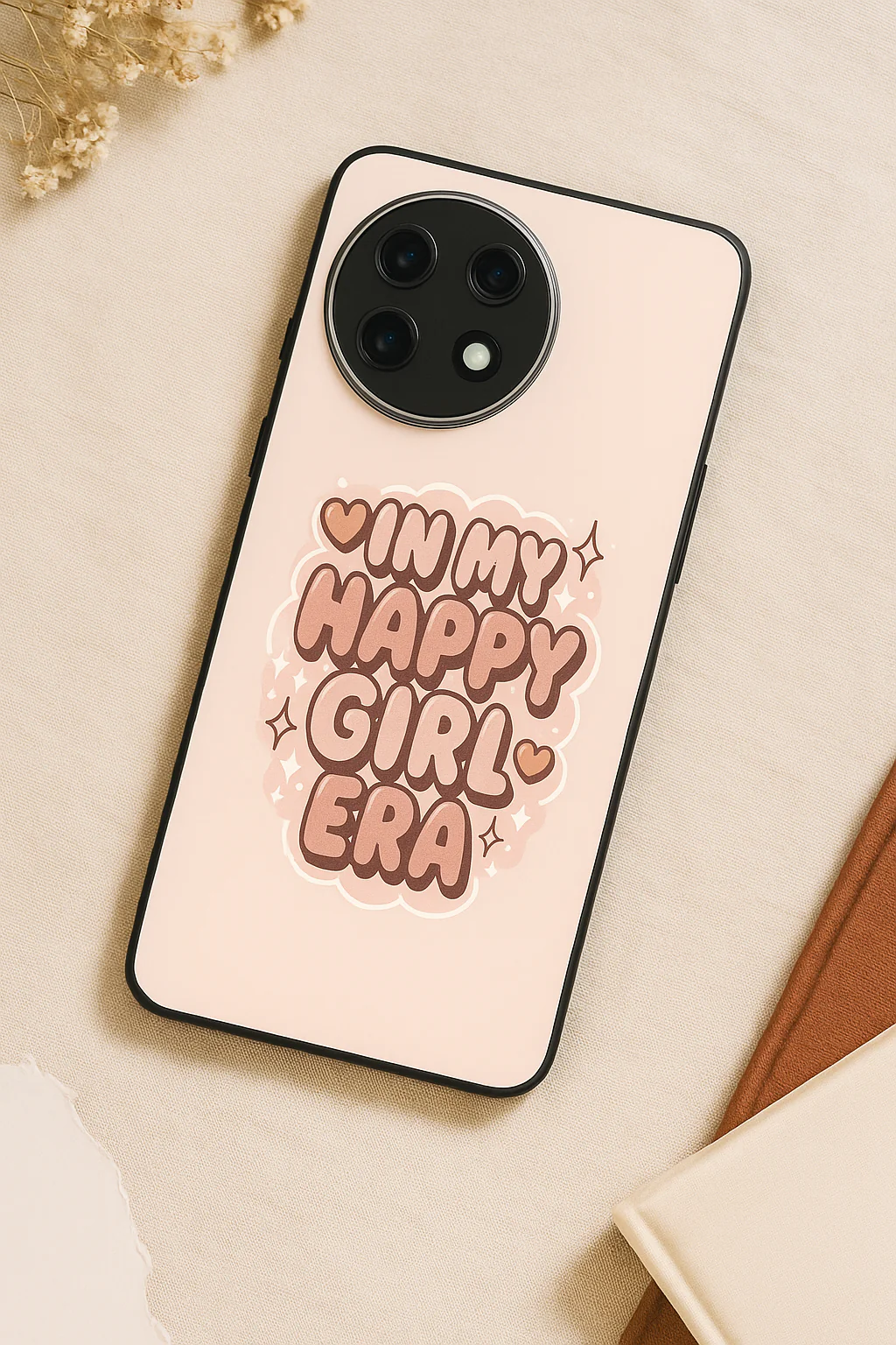 Happy Girl Era Premium Glass Back Cover For One Plus 13, 12, 11, 10, Nord Series - Image 5