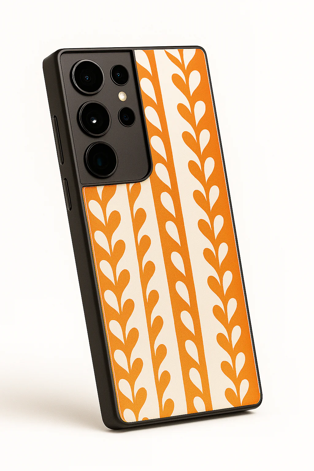Heartvine Premium Glass Back Cover For Galaxy S, A, M & F Series - Image 2