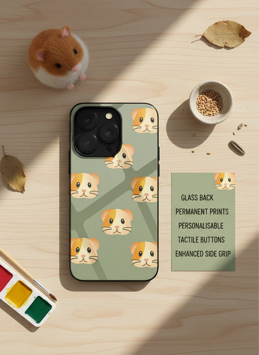 Hello Rabbys Premium Glass Back Cover For iPhone 11-17 Models - Image 11