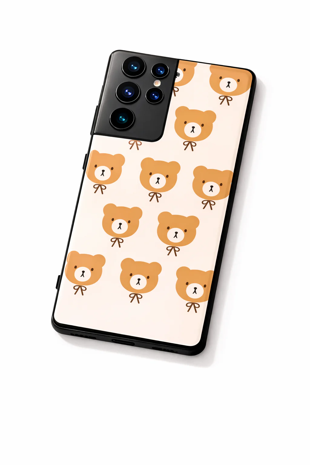 Hello Teddy Premium Glass Back Cover For Galaxy S, A, M & F Series - Image 10