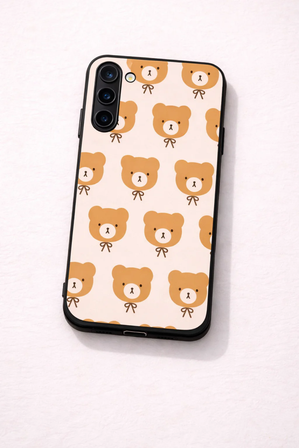 Hello Teddy Premium Glass Back Cover For Galaxy S, A, M & F Series - Image 11