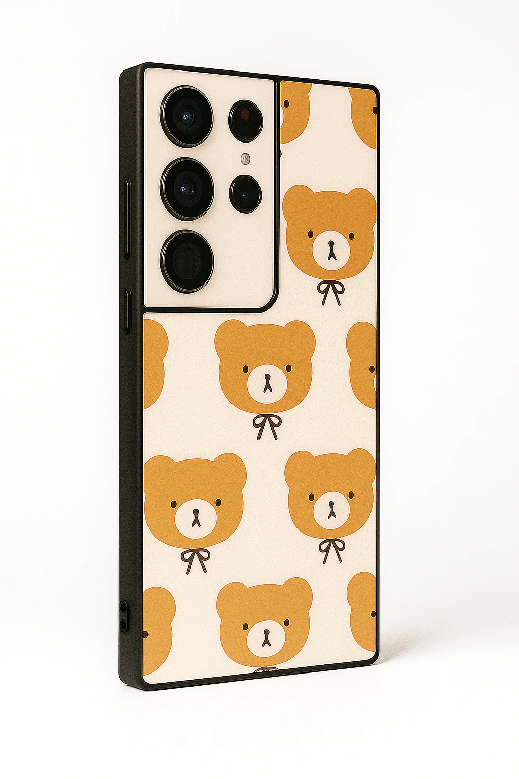 Hello Teddy Premium Glass Back Cover For Galaxy S, A, M & F Series - Image 9