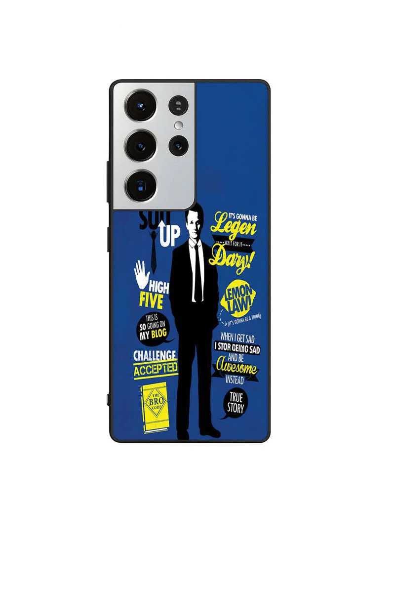 HIMYM Bro Code Premium Glass Back Cover For Galaxy S, A, M & F Series - Image 3