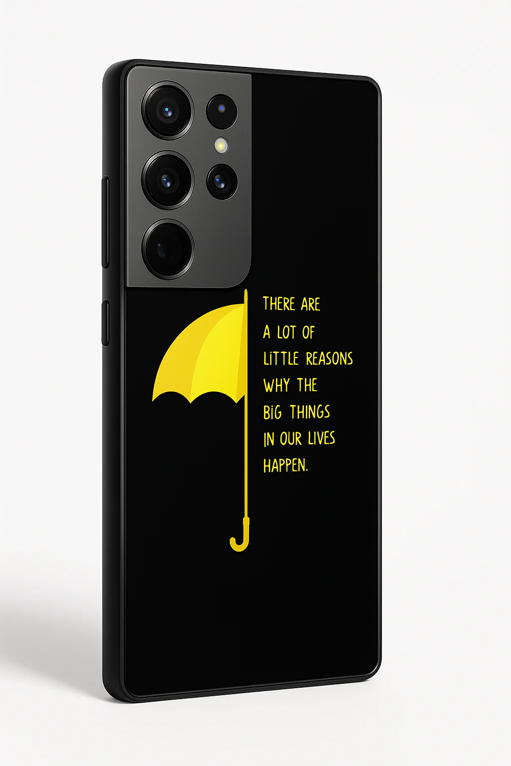 HIMYM Little Reasons Premium Glass Back Cover For Galaxy S, A, M & F Series - Image 3