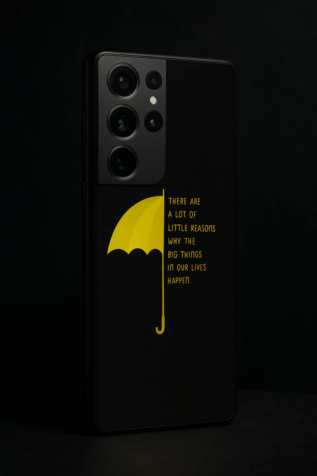 HIMYM Little Reasons Premium Glass Back Cover For Galaxy S, A, M & F Series - Image 4