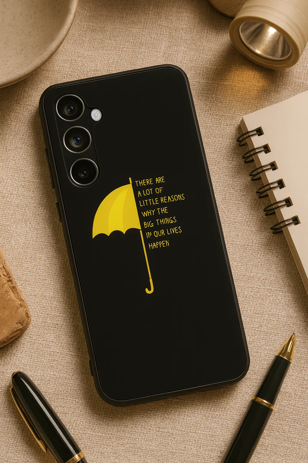 HIMYM Little Reasons Premium Glass Back Cover For Galaxy S, A, M & F Series - Image 9