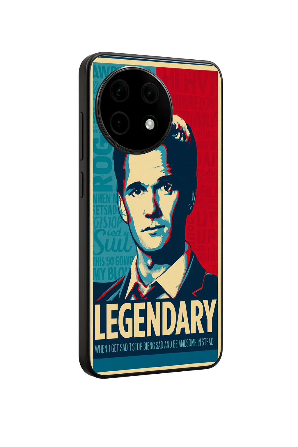 HIMYM The Legendary Premium Glass Back Cover For One Plus 13, 12, 11, 10, Nord Series - Image 6