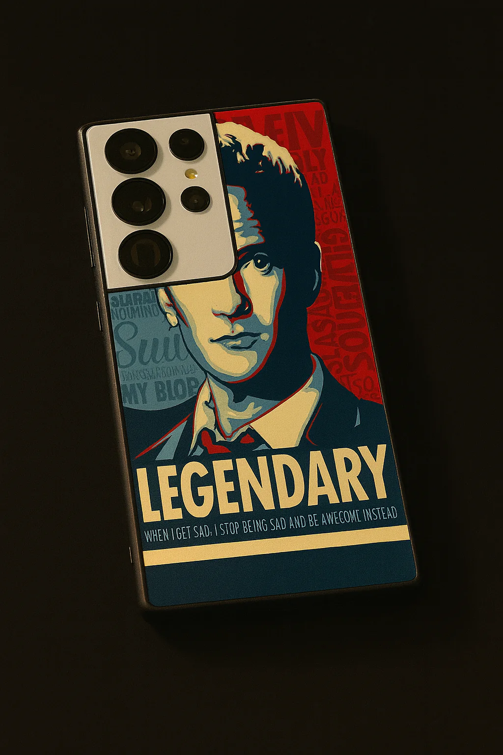 HIMYM The Legendary Premium Glass Back Cover For Galaxy S, A, M & F Series - Image 4