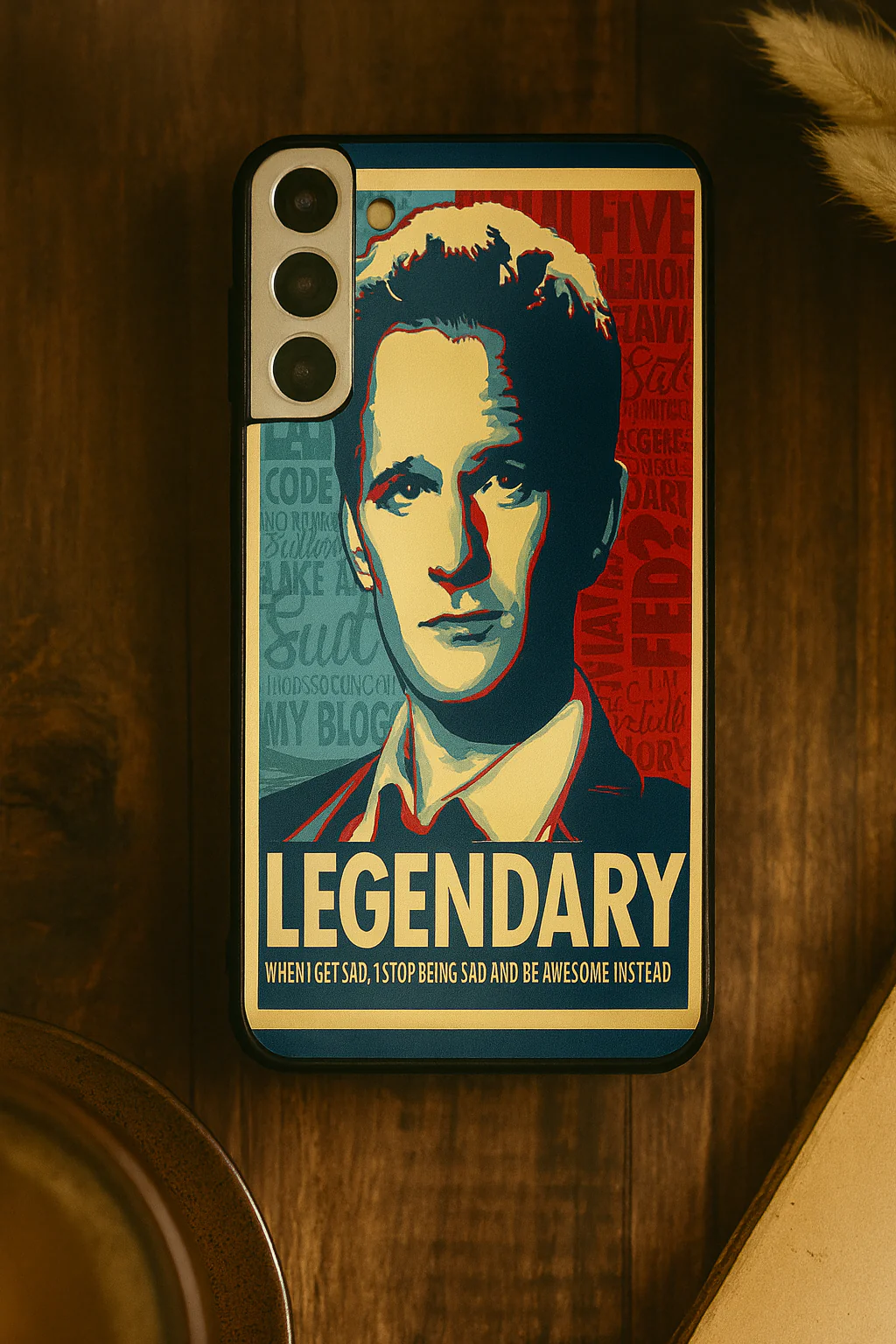 HIMYM The Legendary Premium Glass Back Cover For Galaxy S, A, M & F Series - Image 6