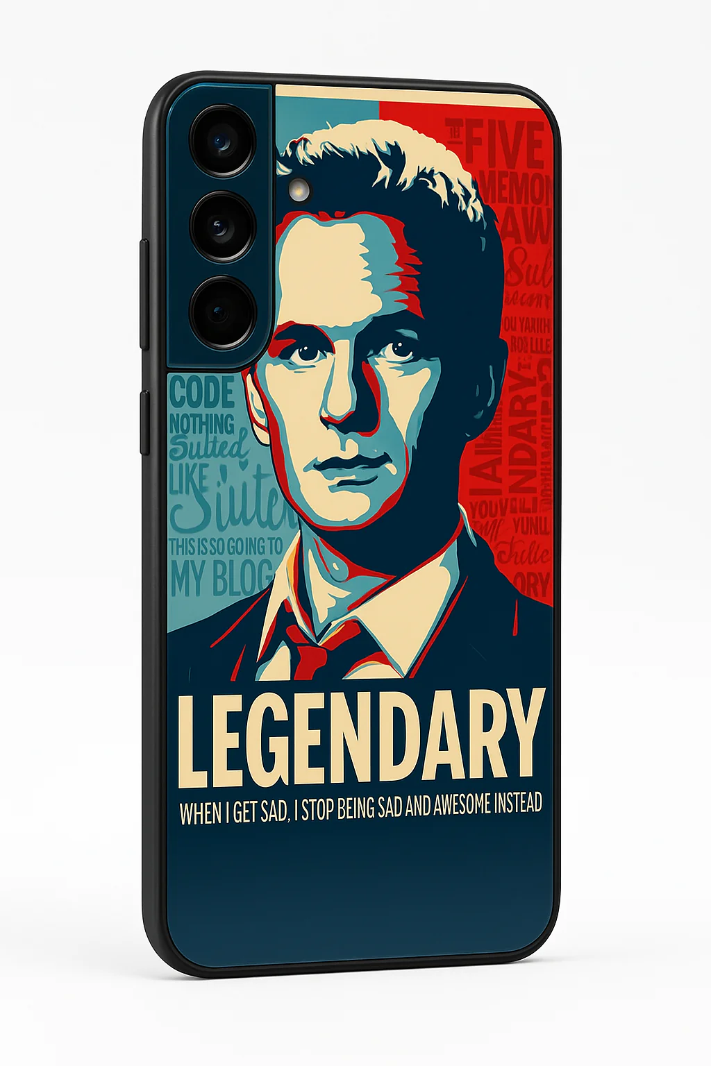 HIMYM The Legendary Premium Glass Back Cover For Galaxy S, A, M & F Series - Image 7