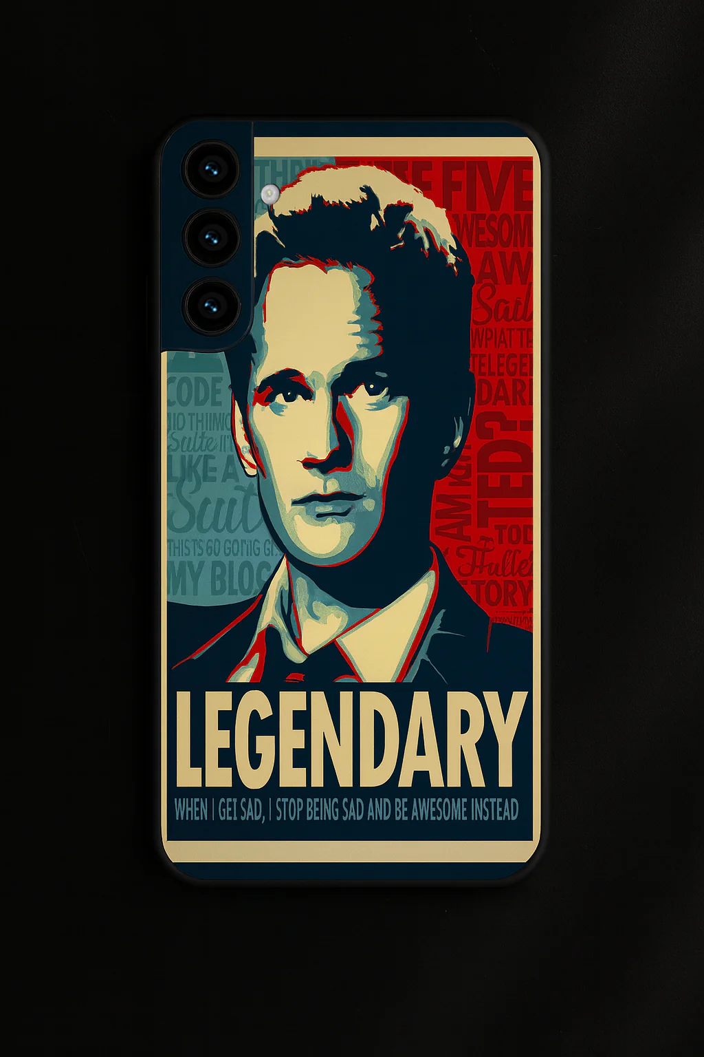 HIMYM The Legendary Premium Glass Back Cover For Galaxy S, A, M & F Series - Image 8